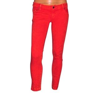 Red CarMar skinny jeans from LF Stores